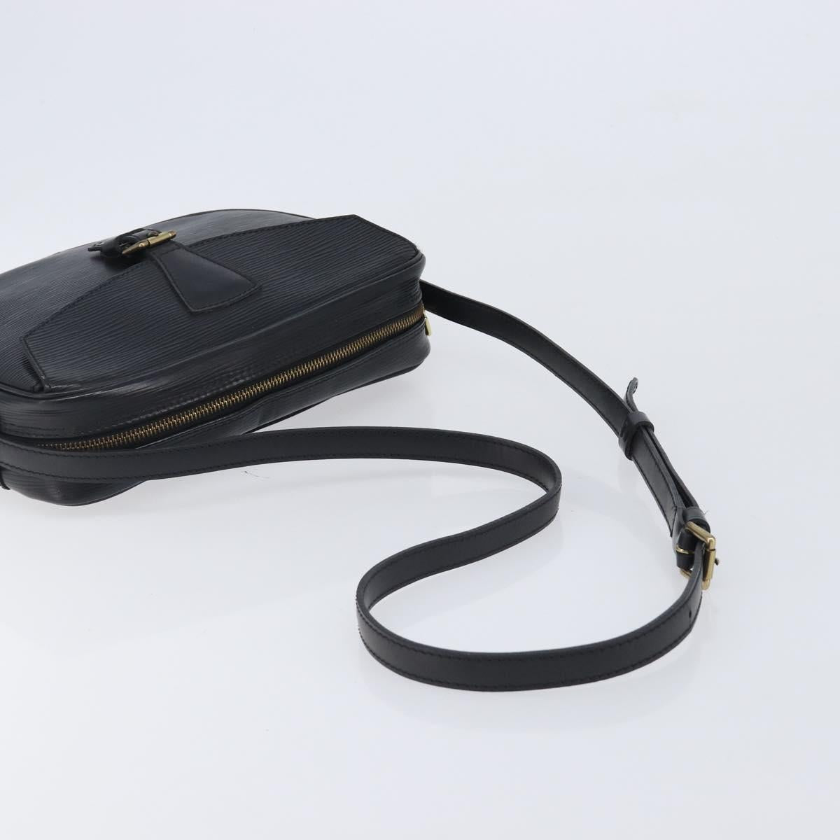 LOUIS VUITTON Epi Jeune Fille MM Shoulder Bag Black M52152 LV Auth ep16038A