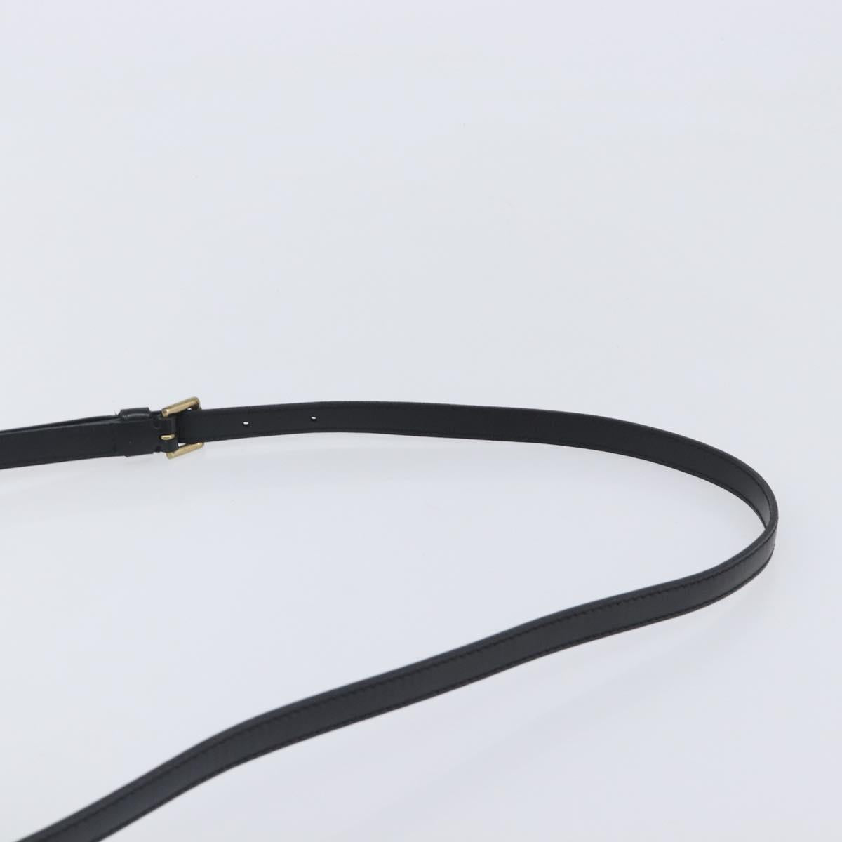 LOUIS VUITTON Epi Jeune Fille MM Shoulder Bag Black M52152 LV Auth ep16038A