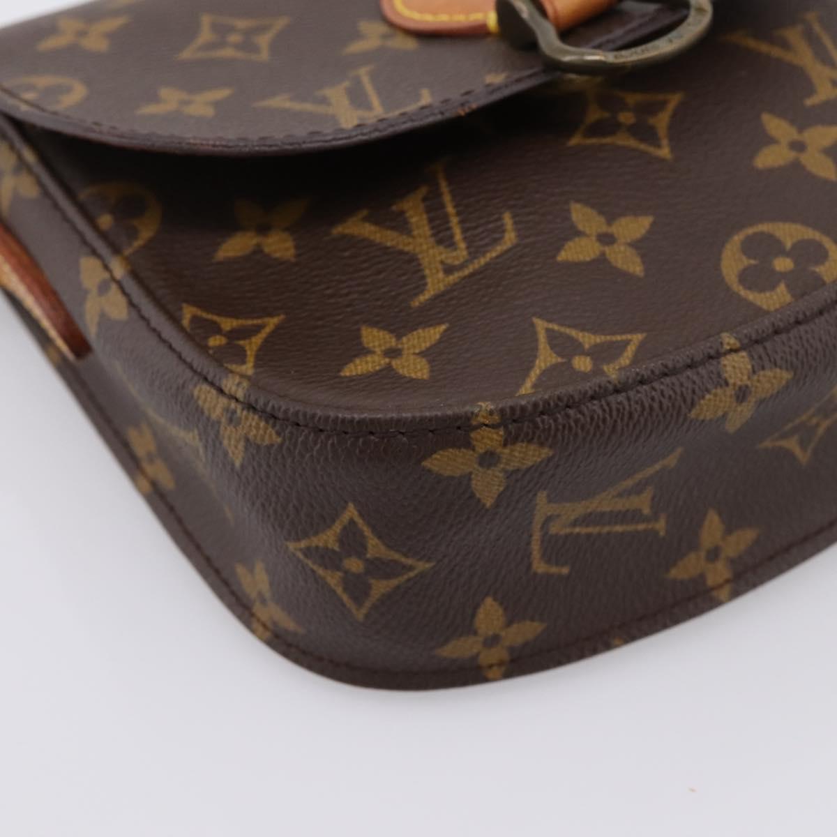 LOUIS VUITTON Monogram Saint Cloud PM Shoulder Bag M51244 LV Auth ep16039