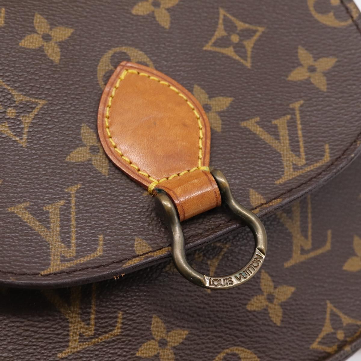 LOUIS VUITTON Monogram Saint Cloud PM Shoulder Bag M51244 LV Auth ep16039