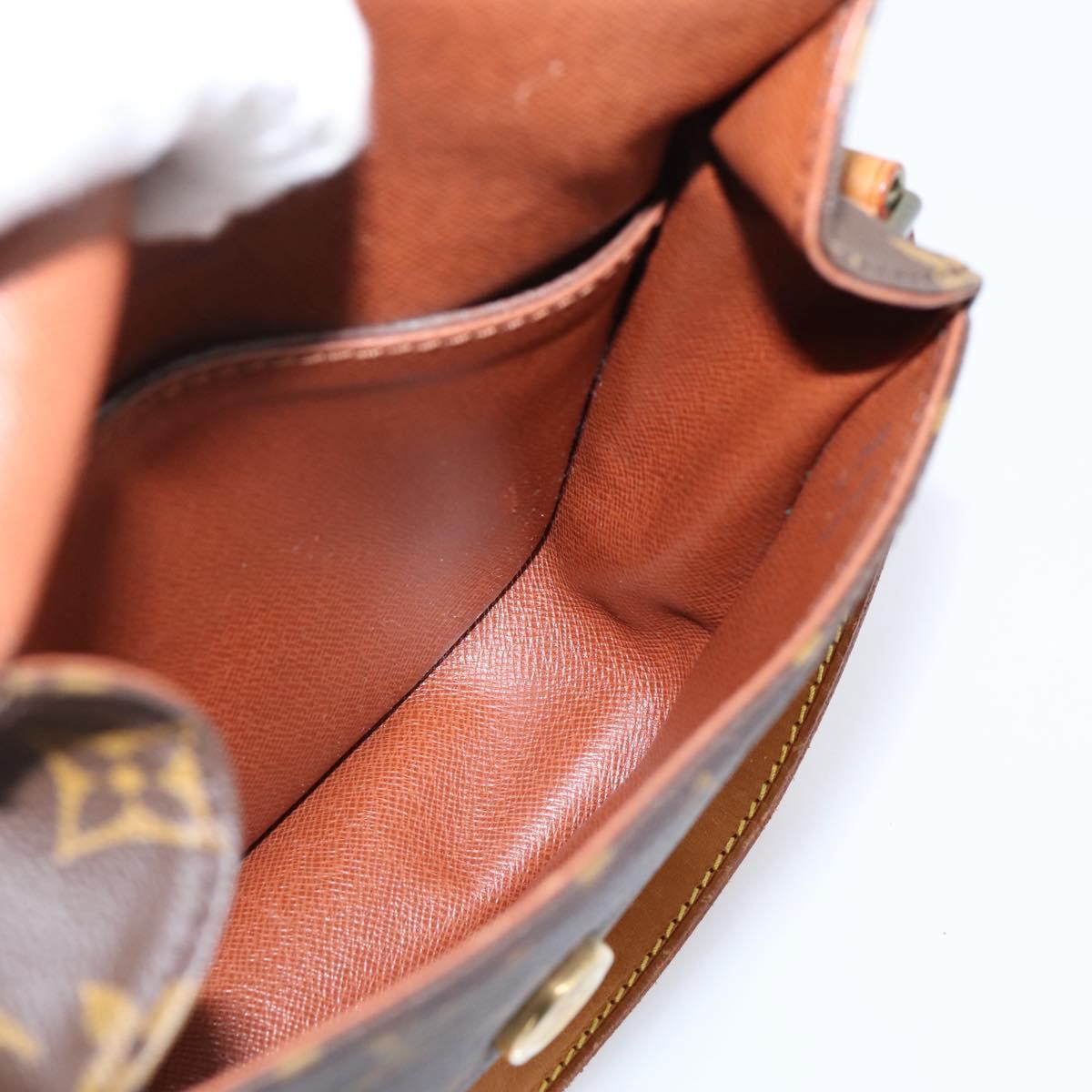 LOUIS VUITTON Monogram Saint Cloud PM Shoulder Bag M51244 LV Auth ep16039
