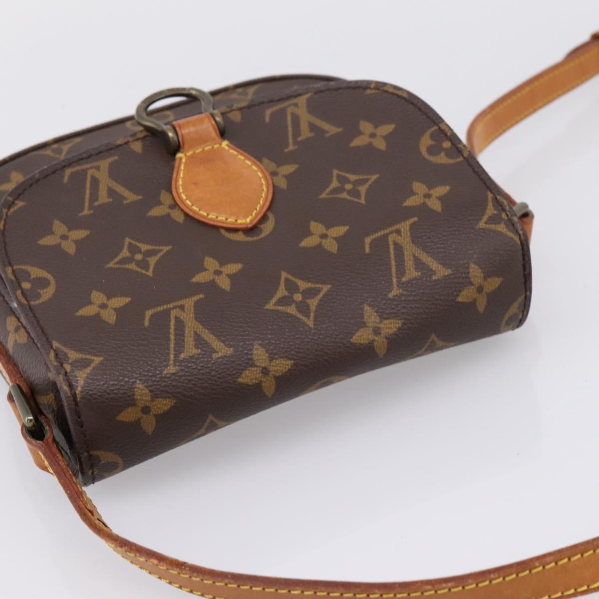 LOUIS VUITTON Monogram Saint Cloud PM Shoulder Bag M51244 LV Auth ep16039