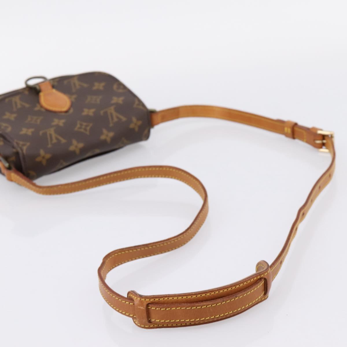 LOUIS VUITTON Monogram Saint Cloud PM Shoulder Bag M51244 LV Auth ep16039