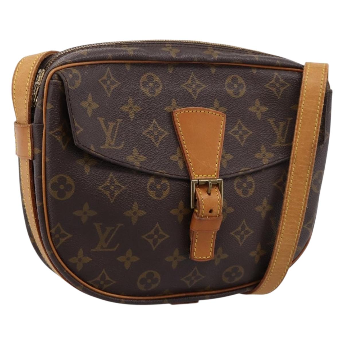 LOUIS VUITTON Monogram Jeune Fille MM Shoulder Bag M51226 LV Auth ep16044