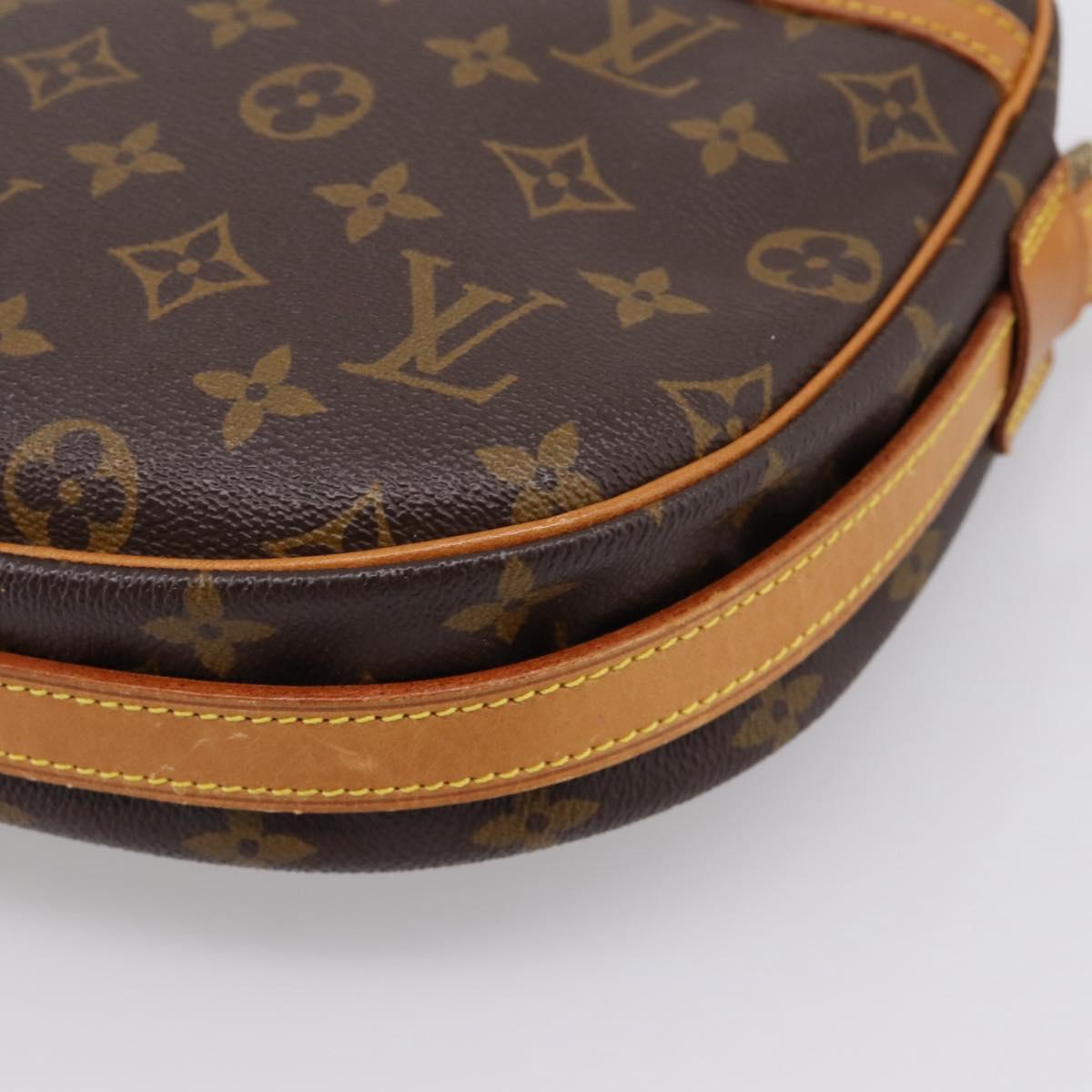 LOUIS VUITTON Monogram Jeune Fille MM Shoulder Bag M51226 LV Auth ep16044