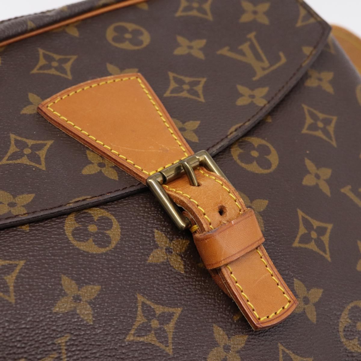 LOUIS VUITTON Monogram Jeune Fille MM Shoulder Bag M51226 LV Auth ep16044