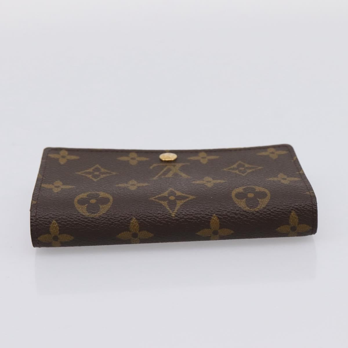 LOUIS VUITTON Monogram Porte Monnaie Billets Tresor Wallet M61730 Auth ep16045A
