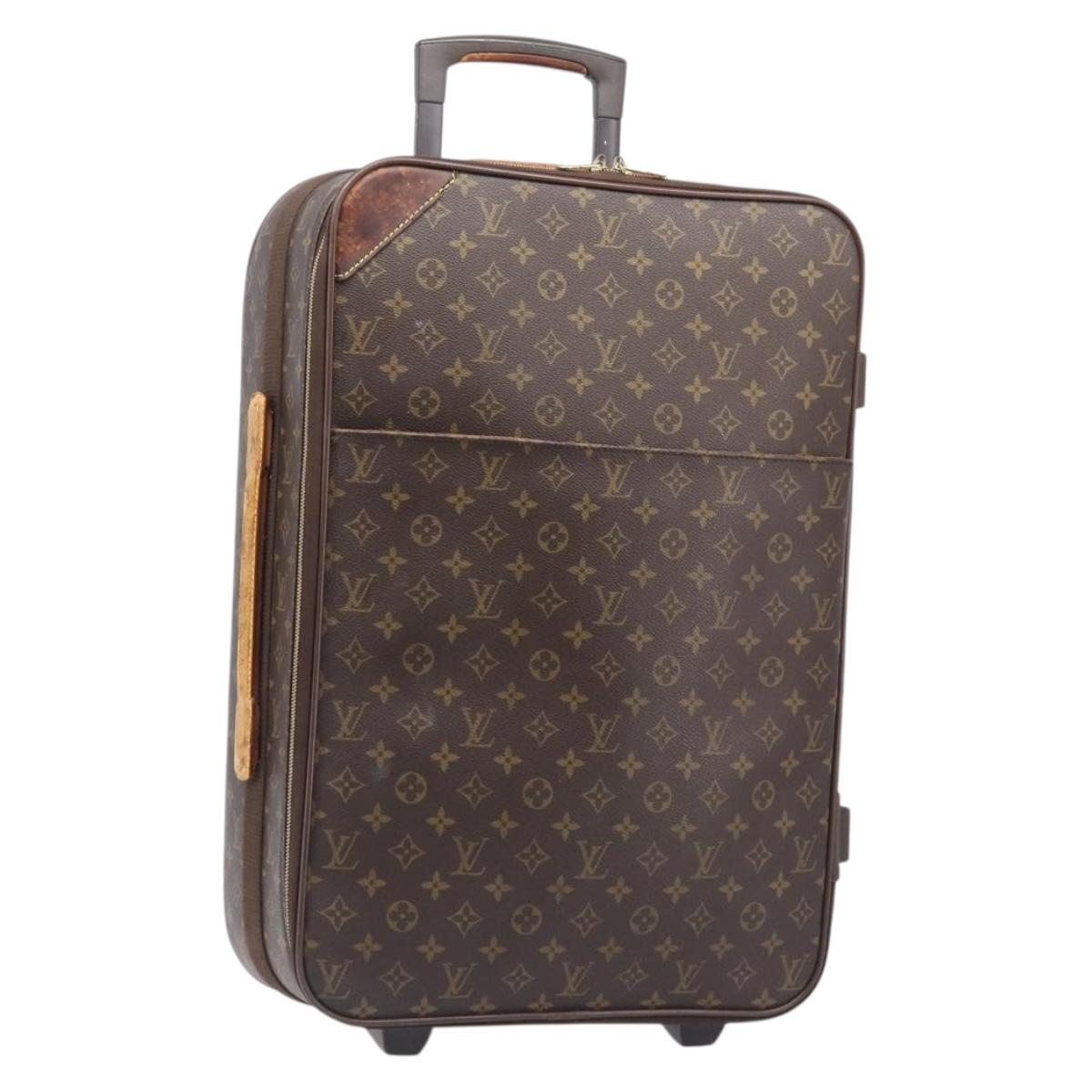 LOUIS VUITTON Monogram Pegas 55 suitcase M23294 LV Auth ep16053