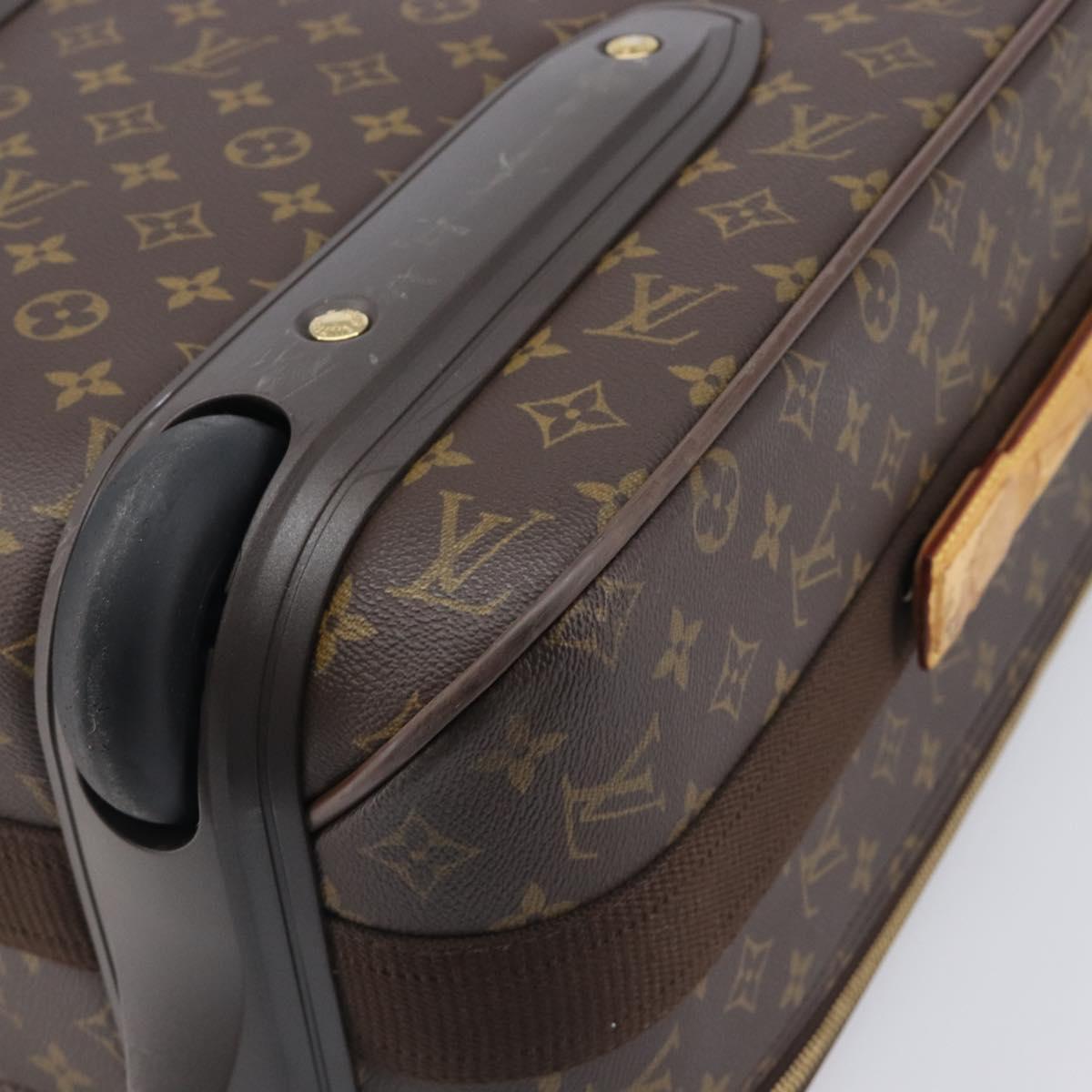 LOUIS VUITTON Monogram Pegas 55 suitcase M23294 LV Auth ep16053