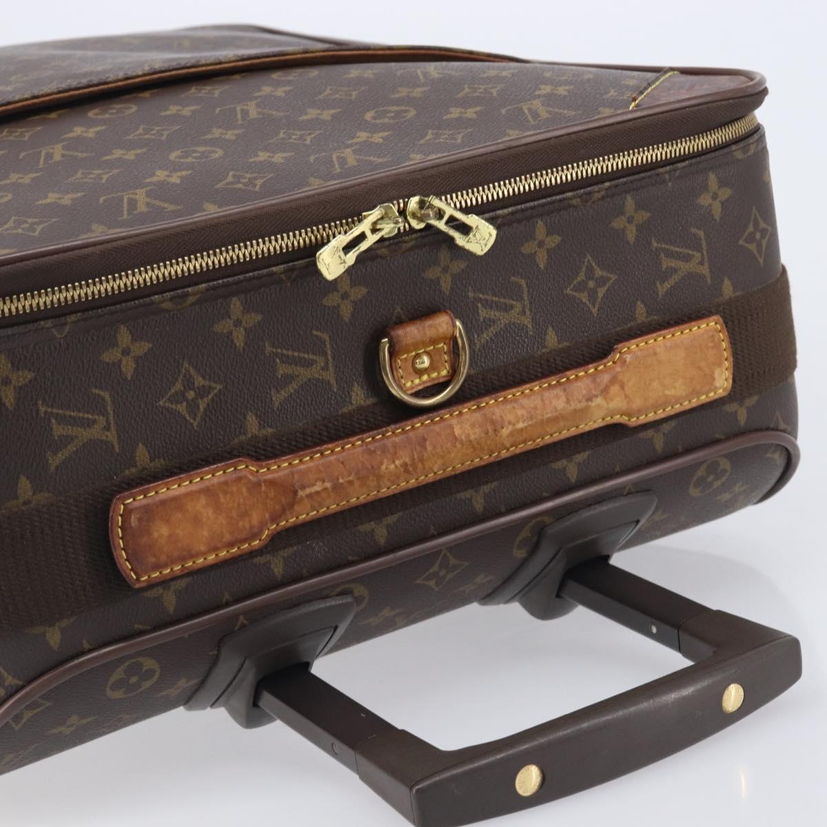 LOUIS VUITTON Monogram Pegas 55 suitcase M23294 LV Auth ep16053