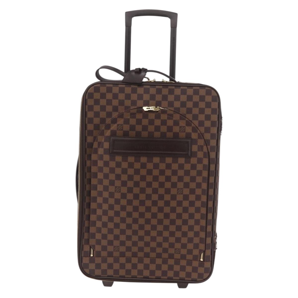 LOUIS VUITTON Damier Ebene Pegas 55 Suitcase N23294 LV Auth ep16054A