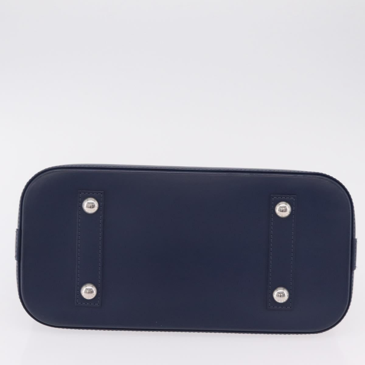 LOUIS VUITTON Epi Alma PM Hand Bag Indigo M40620 LV Auth ep16057V
