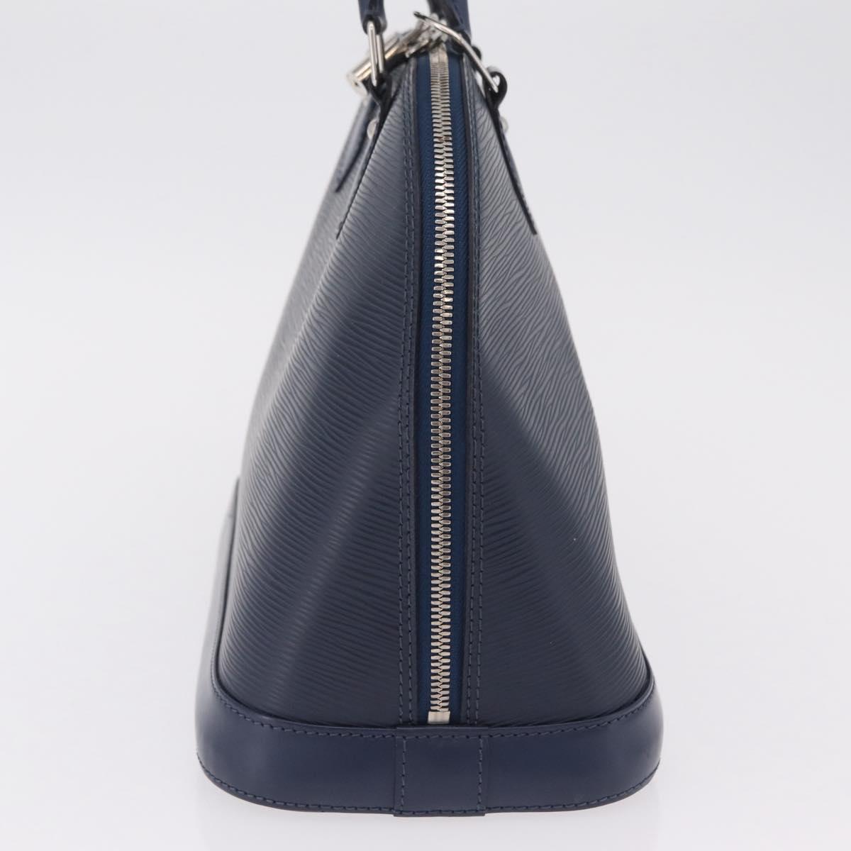 LOUIS VUITTON Epi Alma PM Hand Bag Indigo M40620 LV Auth ep16057V
