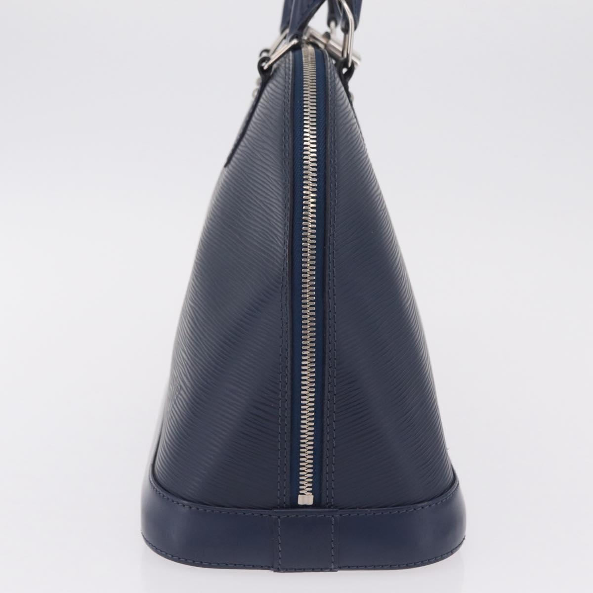 LOUIS VUITTON Epi Alma PM Hand Bag Indigo M40620 LV Auth ep16057V