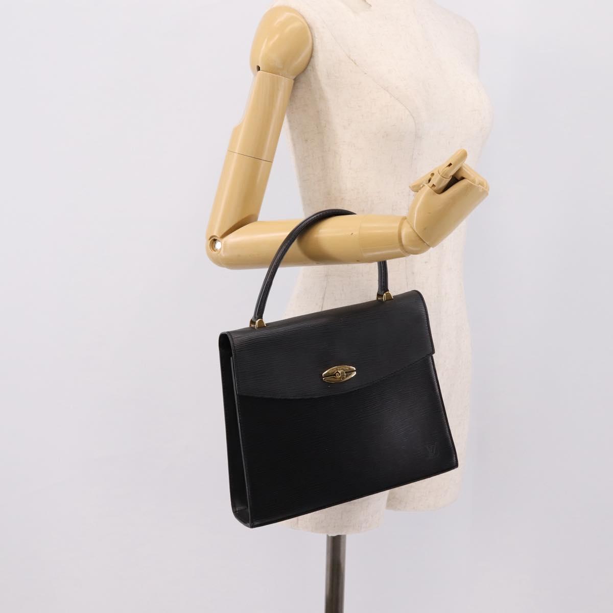 LOUIS VUITTON Epi Malesherbes Hand Bag Black M52372 LV Auth ep16058A