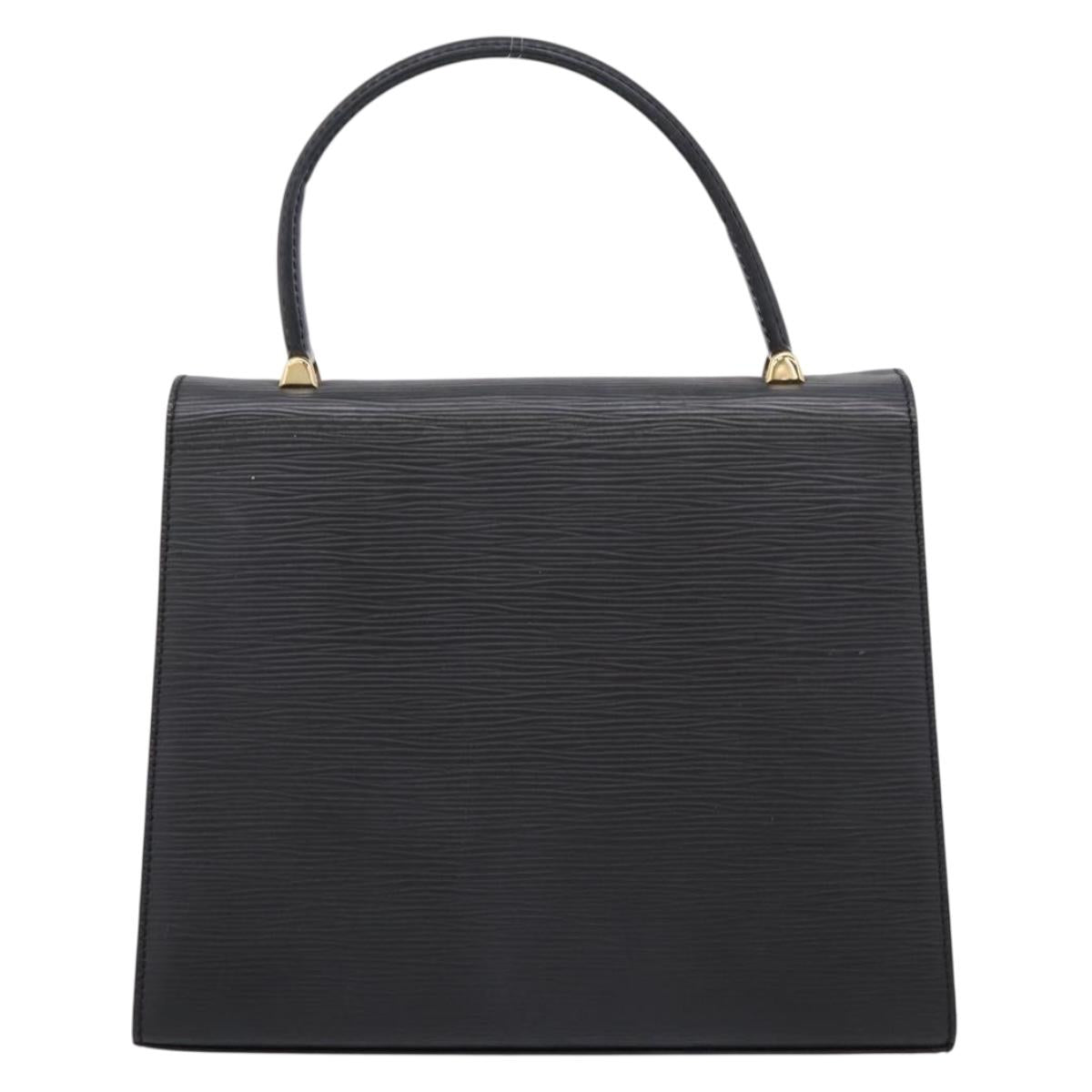 LOUIS VUITTON Epi Malesherbes Hand Bag Black M52372 LV Auth ep16058A