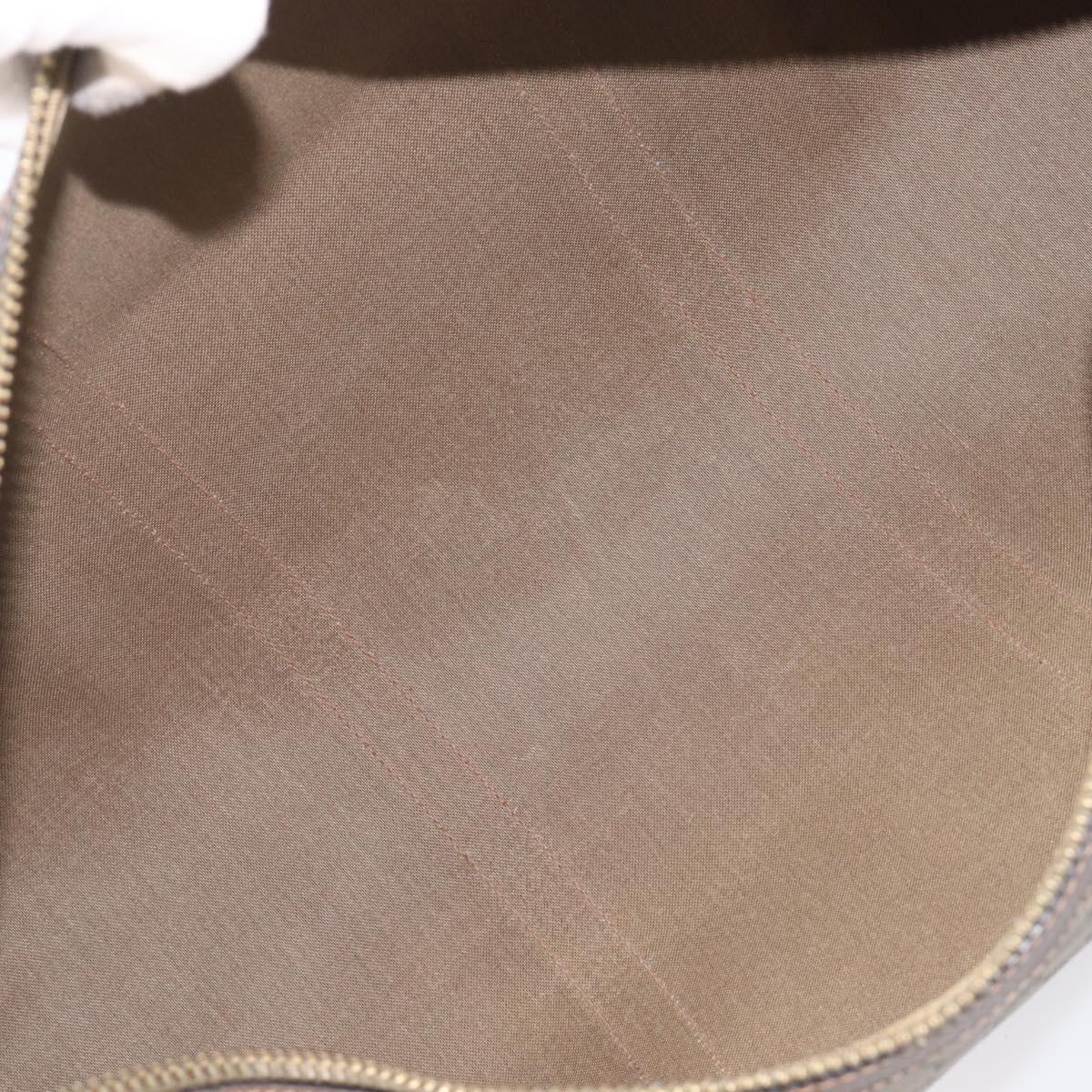 GUCCI GG Supreme Boston Bag PVC Beige Gold 24 012 468 50 Auth ep16084