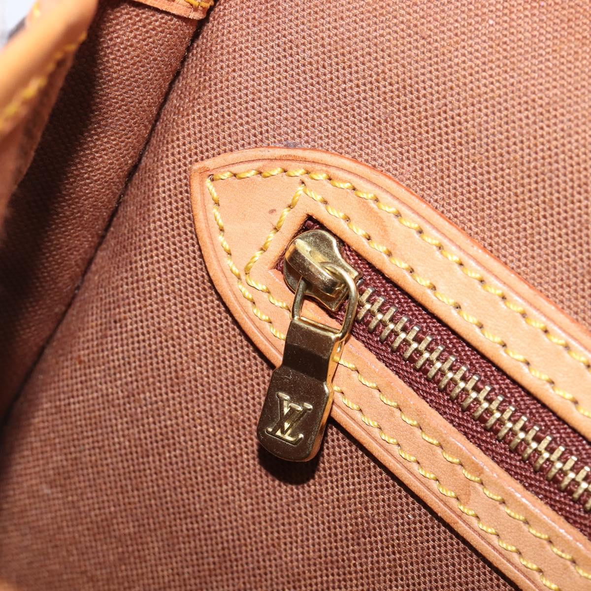 LOUIS VUITTON Monogram Gibeciere PM Shoulder Bag M42248 LV Auth ep16092A