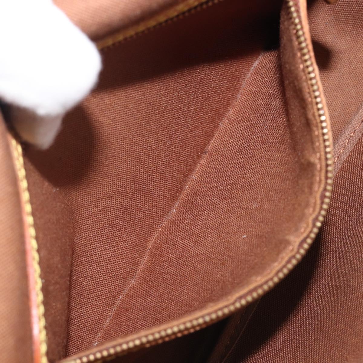 LOUIS VUITTON Monogram Gibeciere PM Shoulder Bag M42248 LV Auth ep16092A