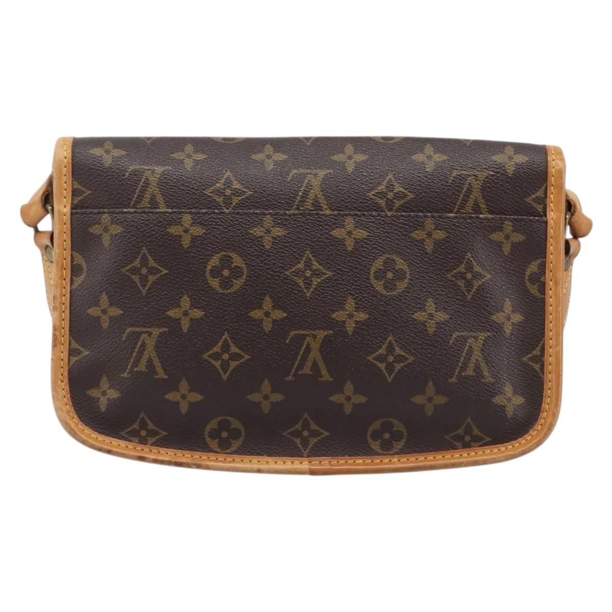 LOUIS VUITTON Monogram Gibeciere PM Shoulder Bag M42248 LV Auth ep16092A