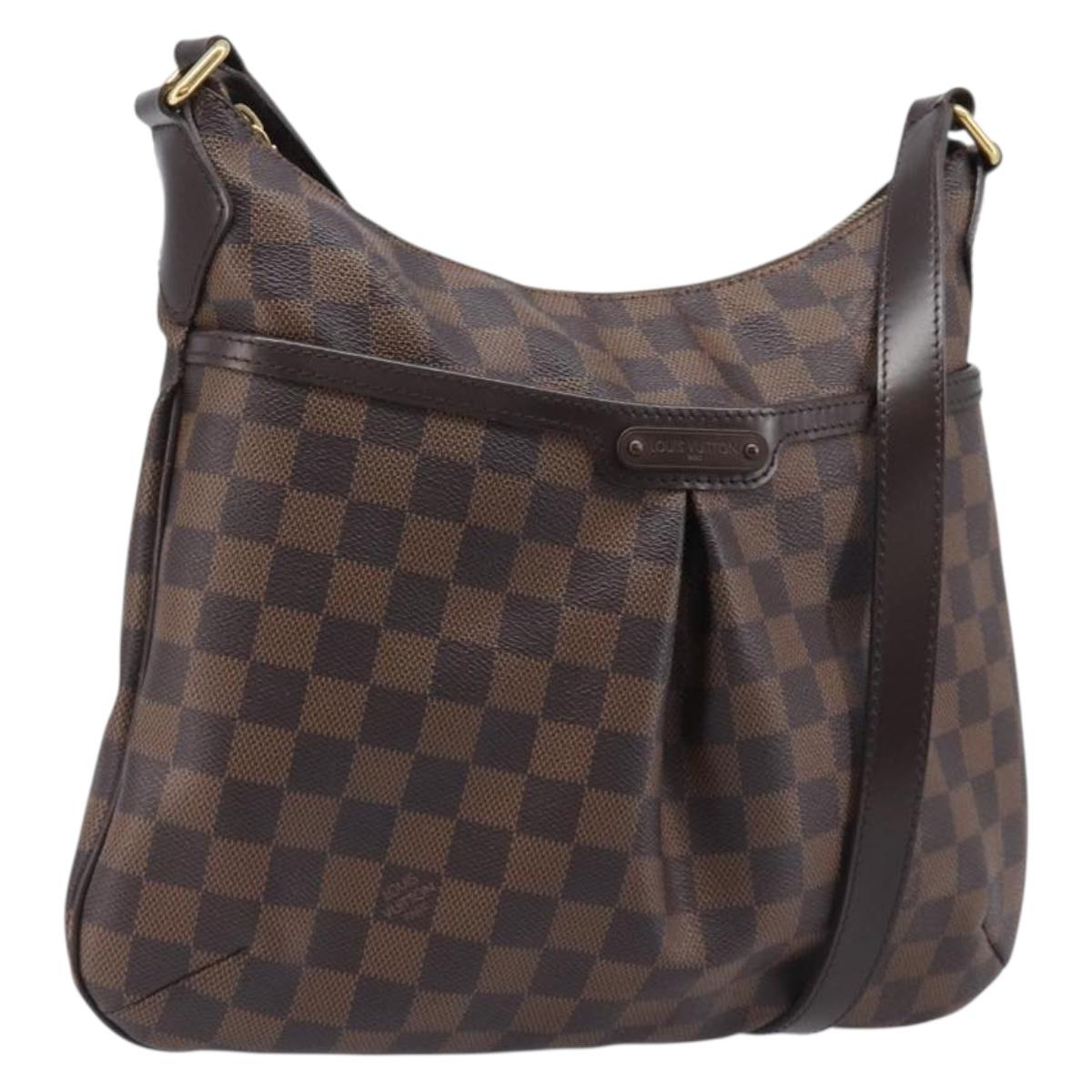 LOUIS VUITTON Damier Ebene Bloomsbury PM Shoulder Bag N42251 LV Auth ep16096