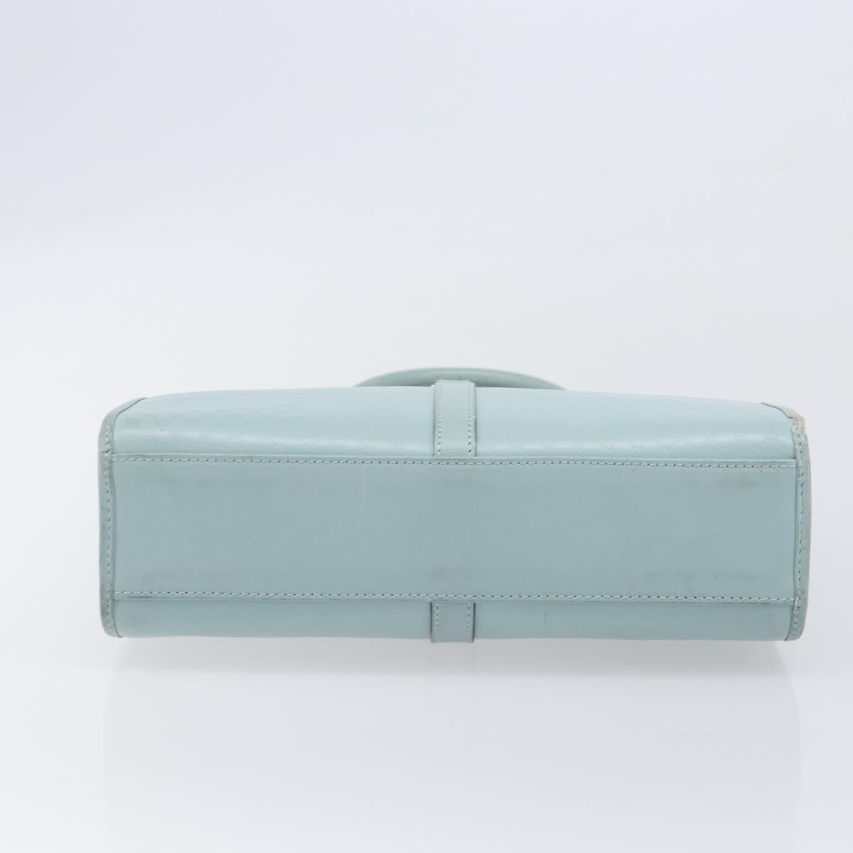 GUCCI Micro Guccissima Jackie Bag PVC Leather Light Blue 002 1065 Auth ep16106