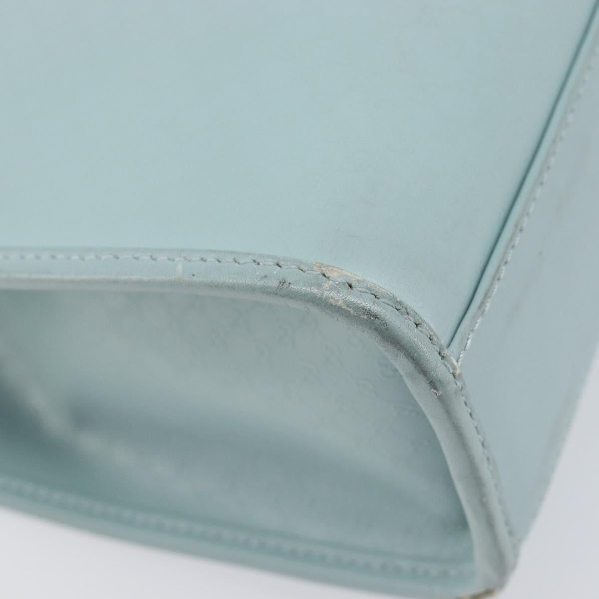GUCCI Micro Guccissima Jackie Bag PVC Leather Light Blue 002 1065 Auth ep16106
