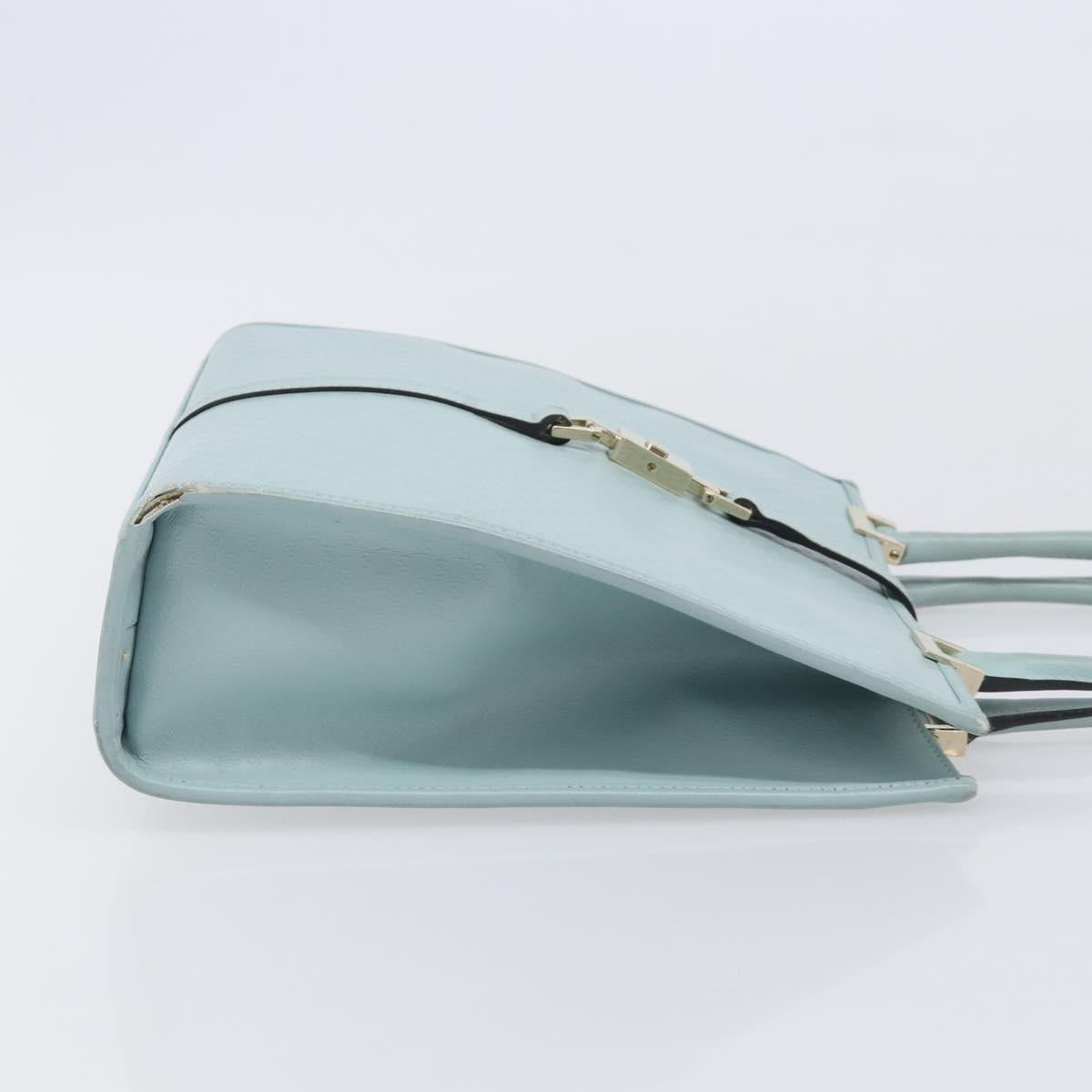 GUCCI Micro Guccissima Jackie Bag PVC Leather Light Blue 002 1065 Auth ep16106