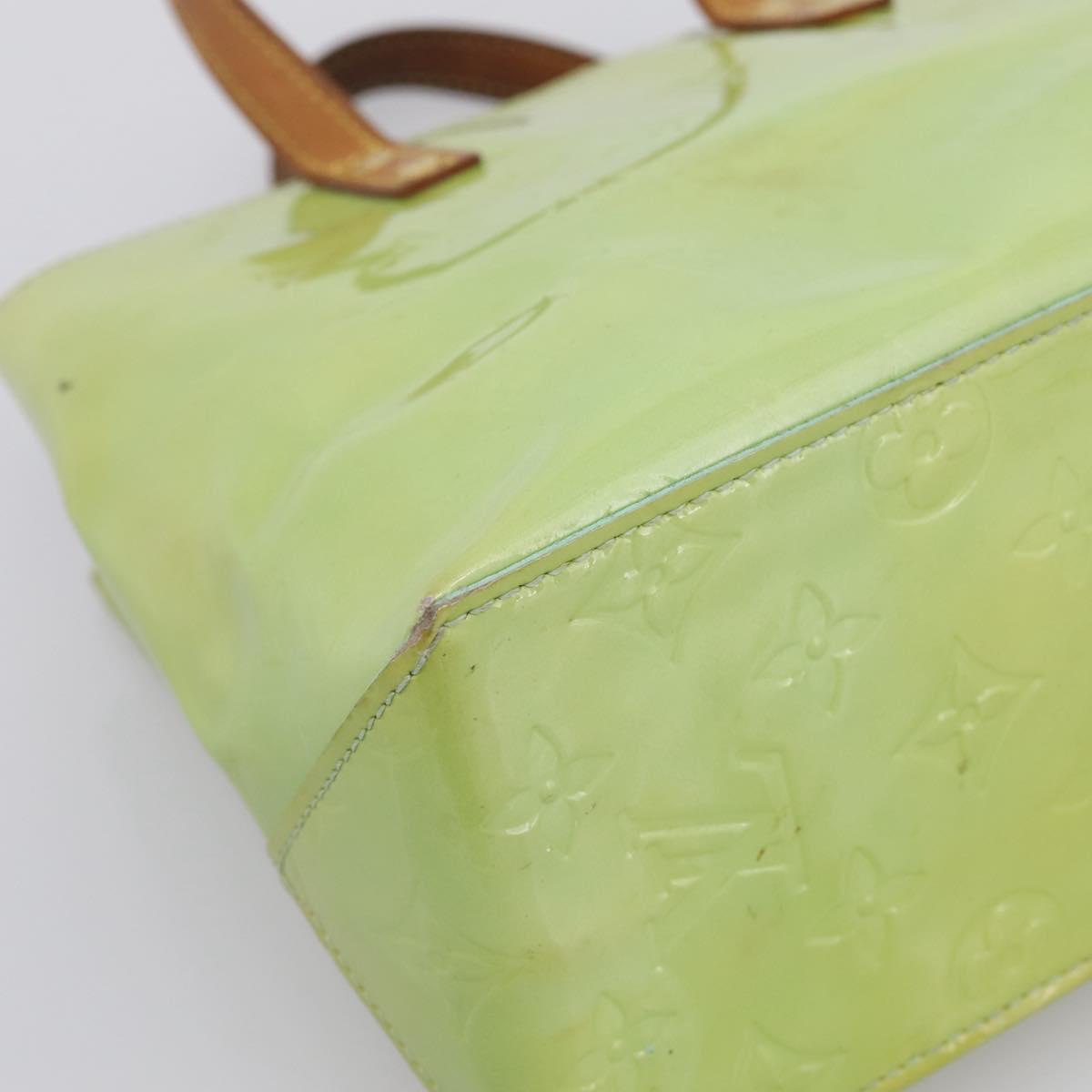 LOUIS VUITTON Monogram Vernis Reade PM Bag Peppermint M91307 LV Auth ep16109