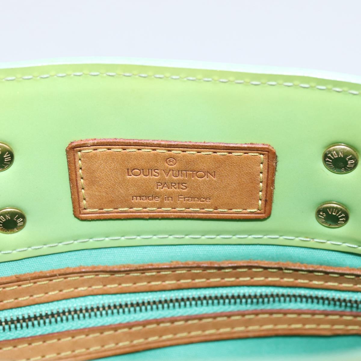 LOUIS VUITTON Monogram Vernis Reade PM Bag Peppermint M91307 LV Auth ep16109