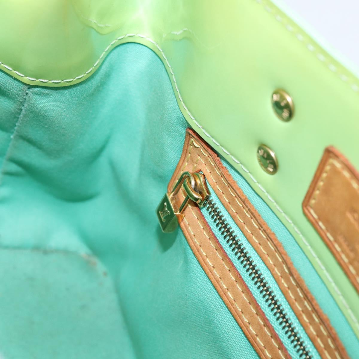 LOUIS VUITTON Monogram Vernis Reade PM Bag Peppermint M91307 LV Auth ep16109