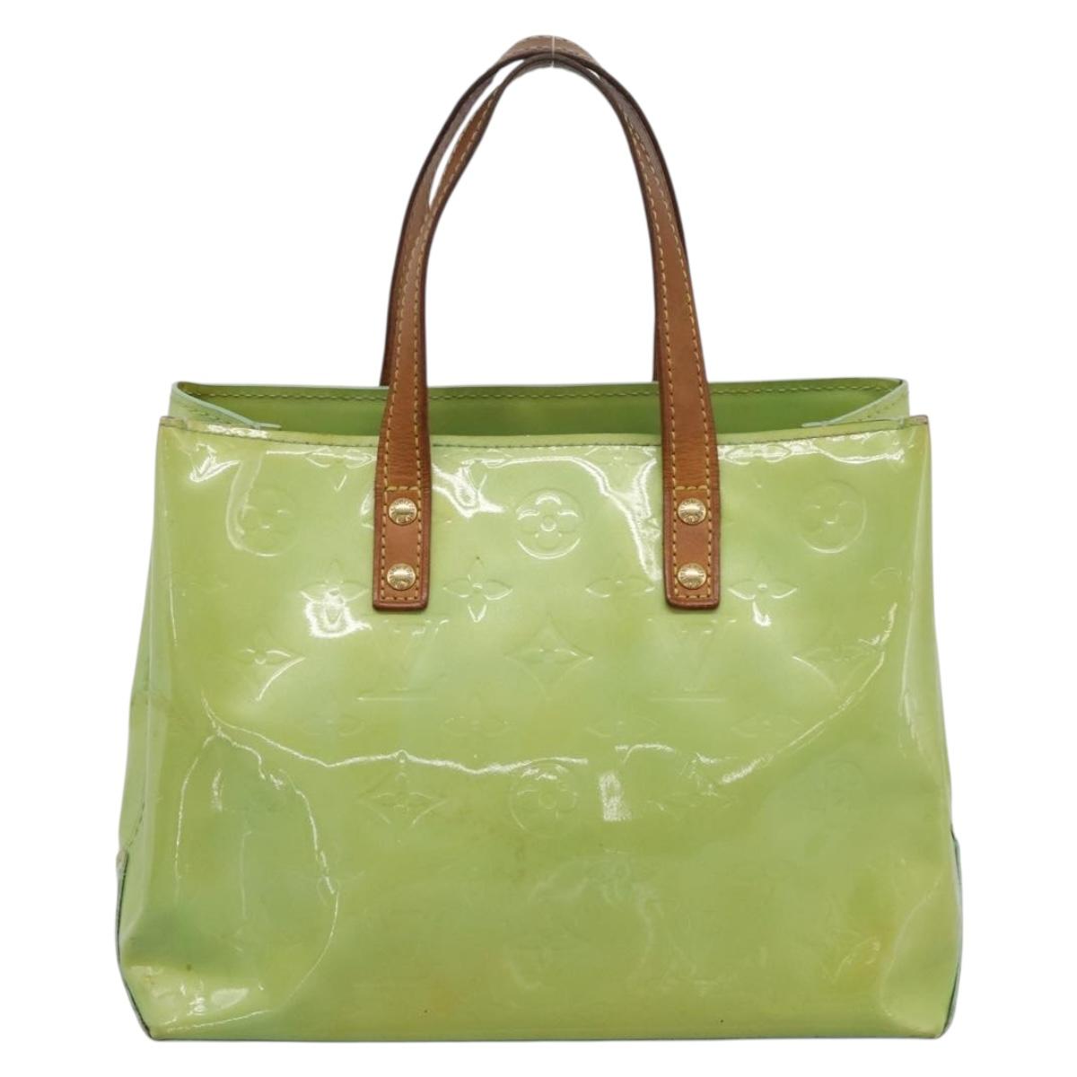 LOUIS VUITTON Monogram Vernis Reade PM Bag Peppermint M91307 LV Auth ep16109