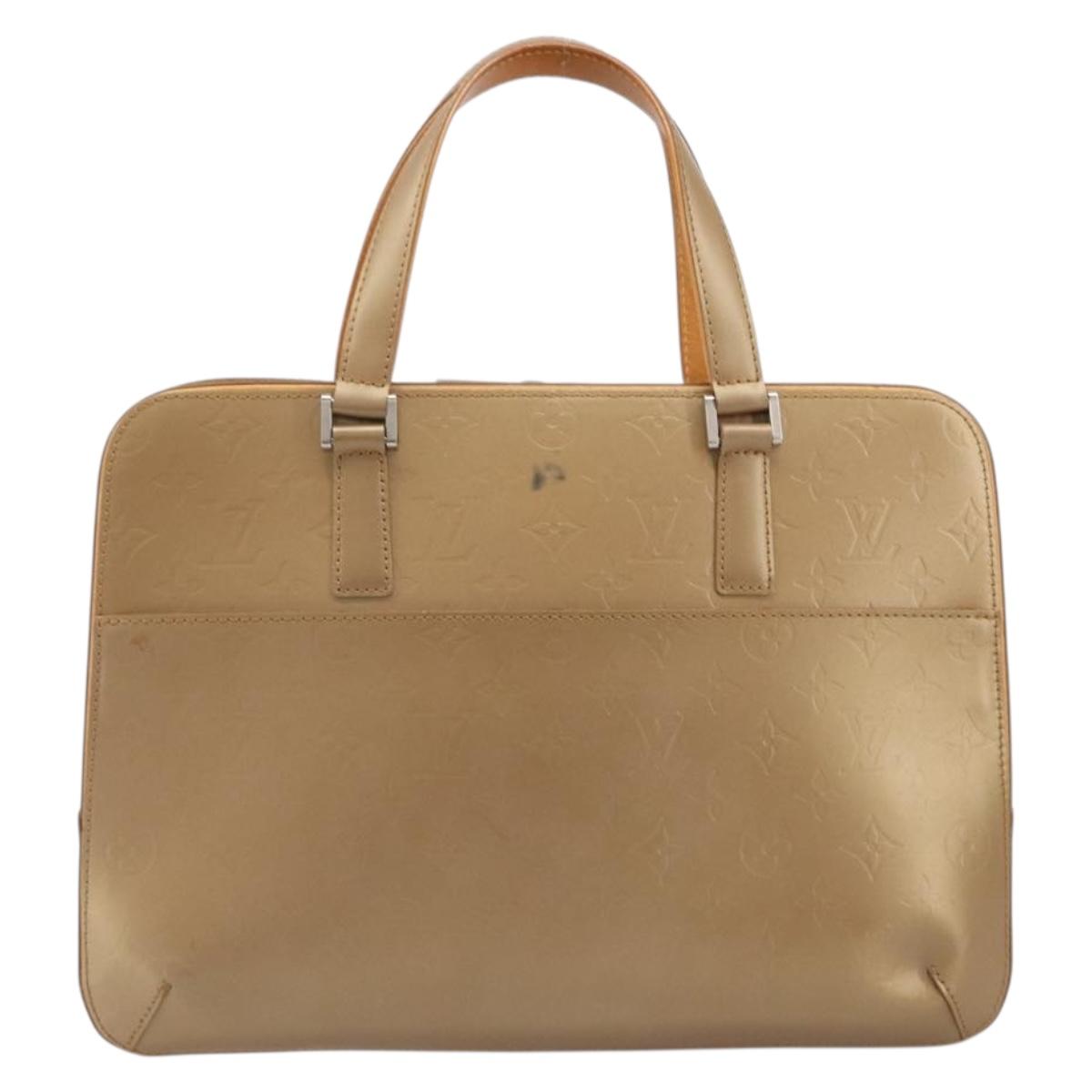 LOUIS VUITTON Monogram Mat Malden Hand Bag Amble M55137 LV Auth ep16122