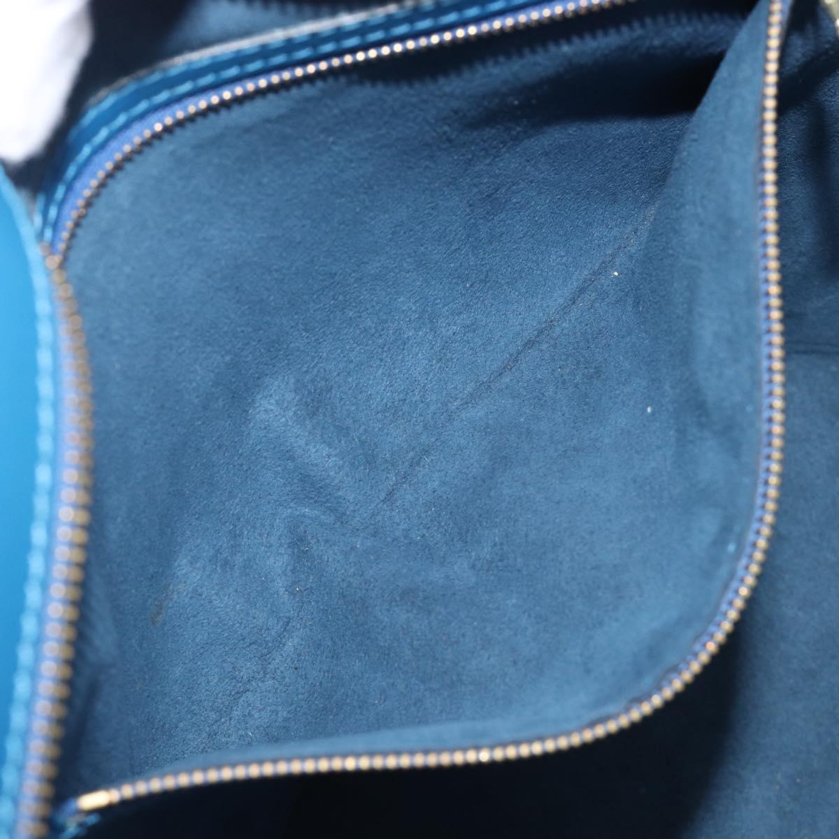 LOUIS VUITTON Epi Saint Jacques Shopping Shoulder Bag Blue M52275 Auth ep16132