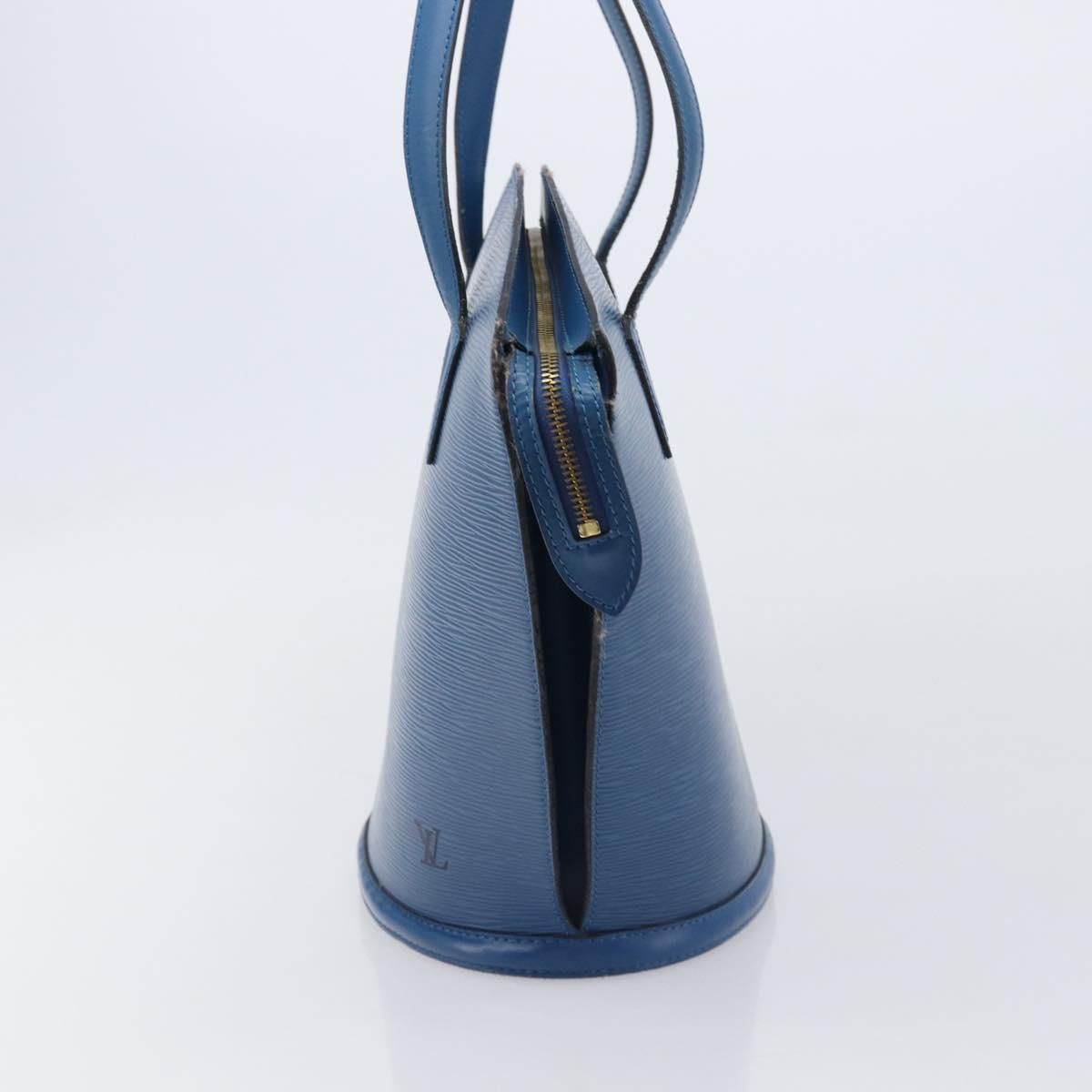 LOUIS VUITTON Epi Saint Jacques Shopping Shoulder Bag Blue M52275 Auth ep16132