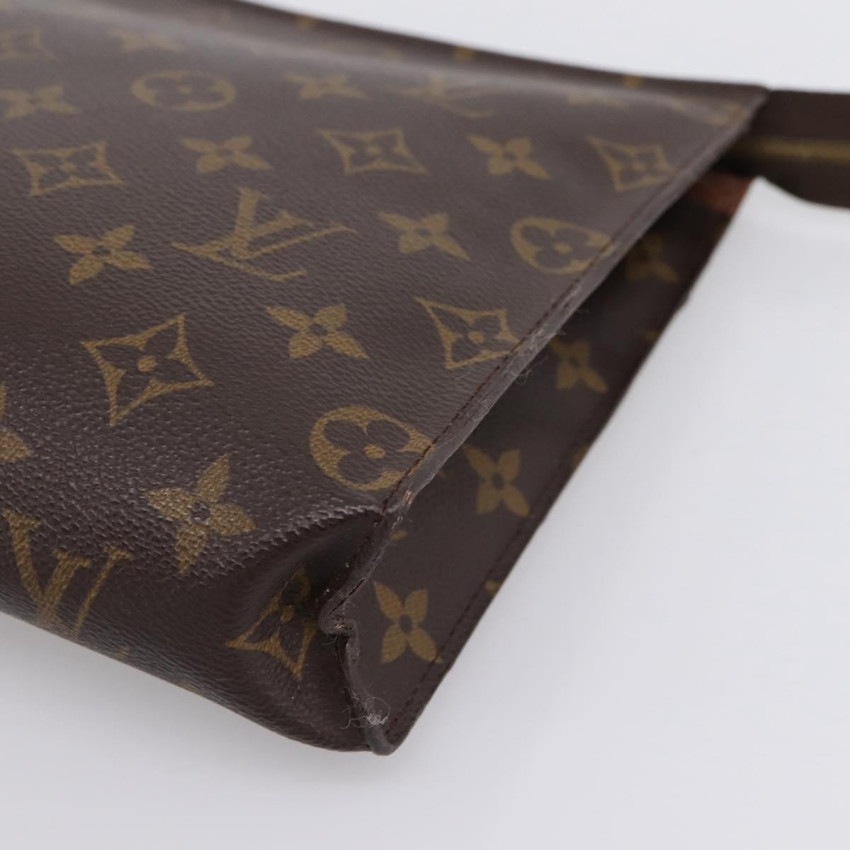 LOUIS VUITTON Monogram Poche Toilette 26 Pouch M47542 LV Auth ep16135A