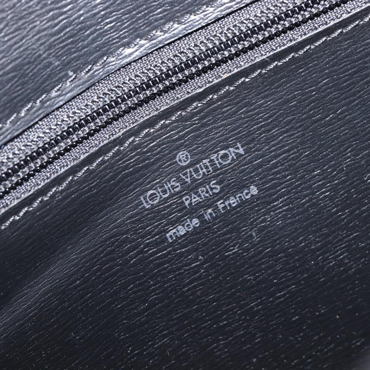 LOUIS VUITTON Epi Pochette Arche Shoulder Bag Black Noir M52572 LV Auth ep16147A