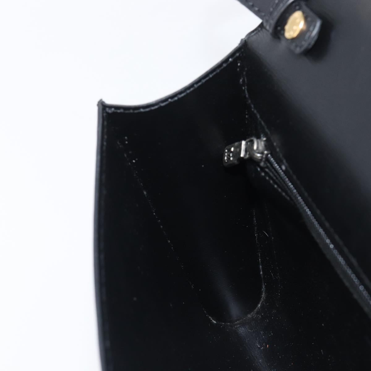 LOUIS VUITTON Epi Pochette Arche Shoulder Bag Black Noir M52572 LV Auth ep16147A