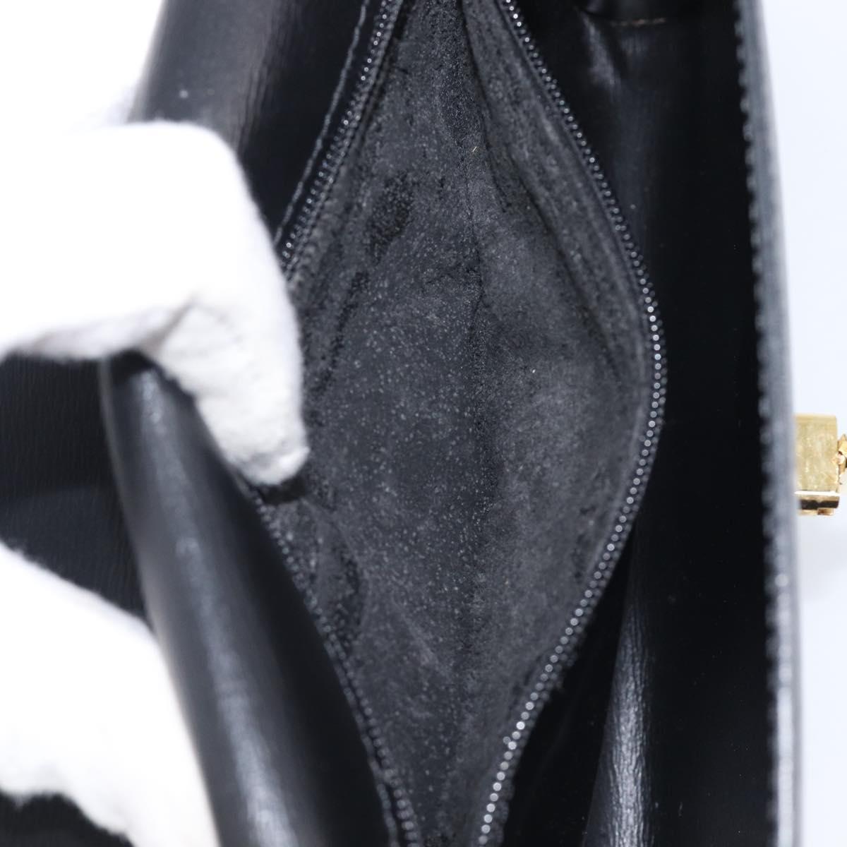 LOUIS VUITTON Epi Pochette Arche Shoulder Bag Black Noir M52572 LV Auth ep16147A