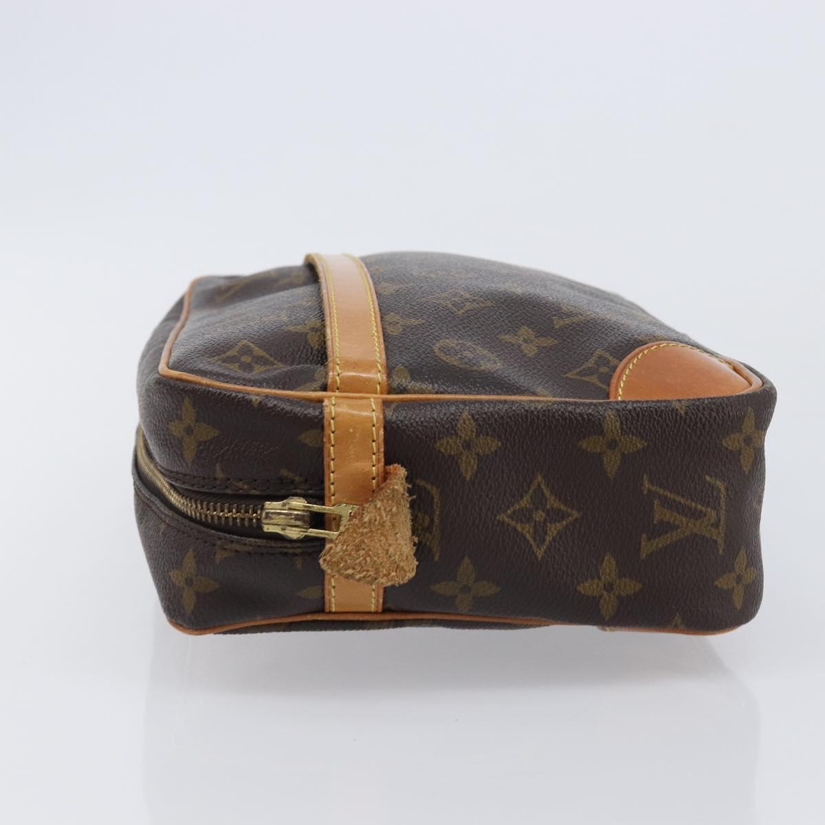 LOUIS VUITTON Monogram Compiegne 28 Clutch Bag M51845 LV Auth ep16150