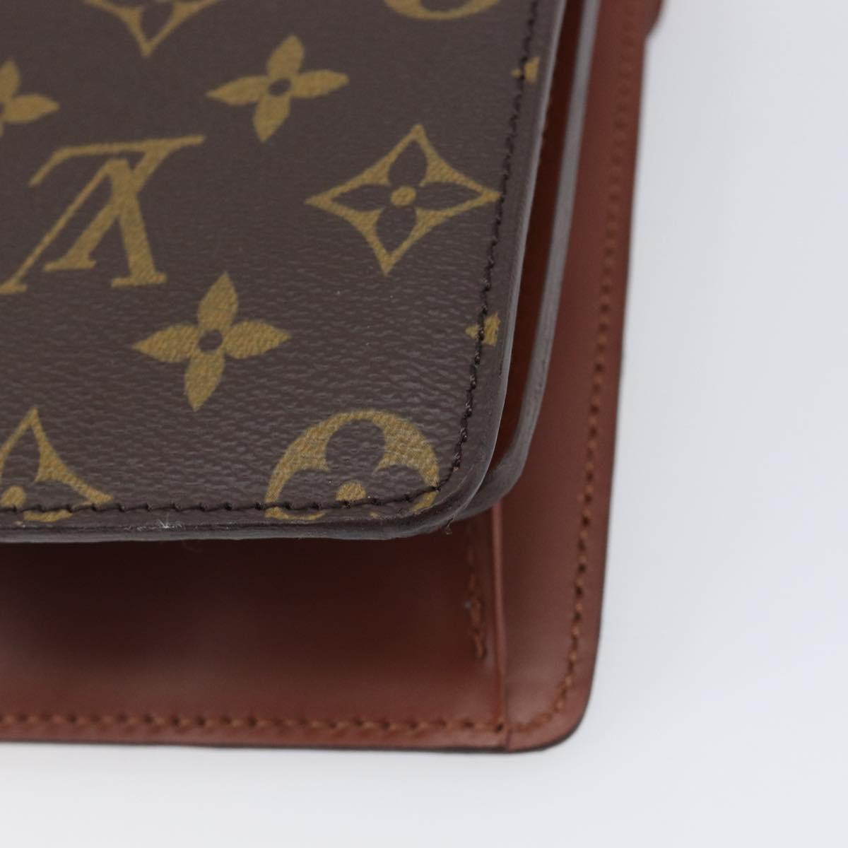 LOUIS VUITTON Monogram Concorde Hand Bag M51190 LV Auth ep16151A