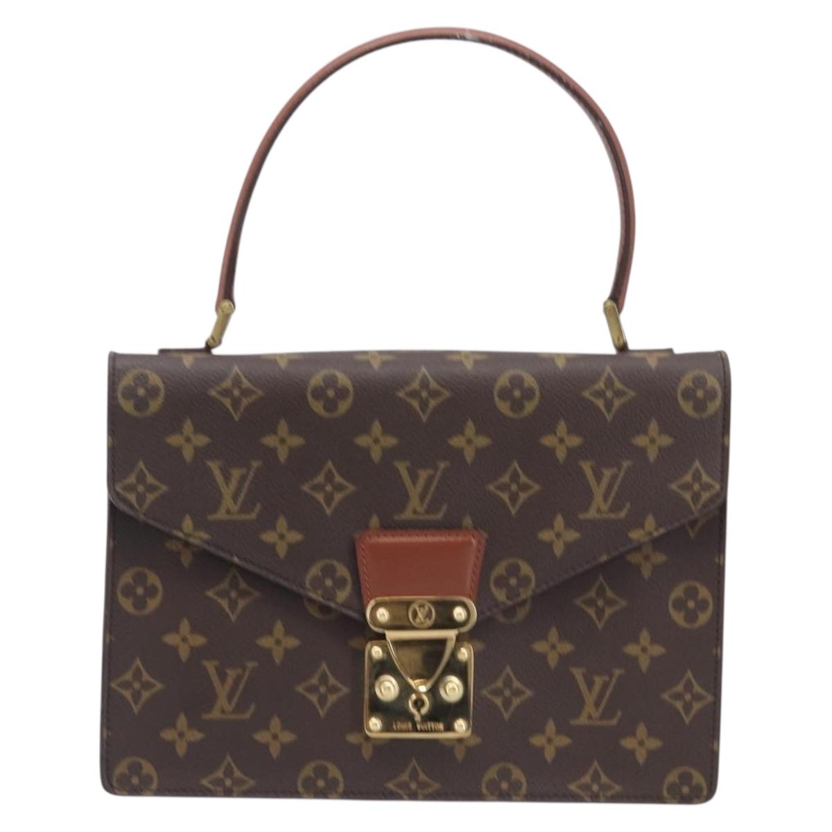 LOUIS VUITTON Monogram Concorde Hand Bag M51190 LV Auth ep16151A