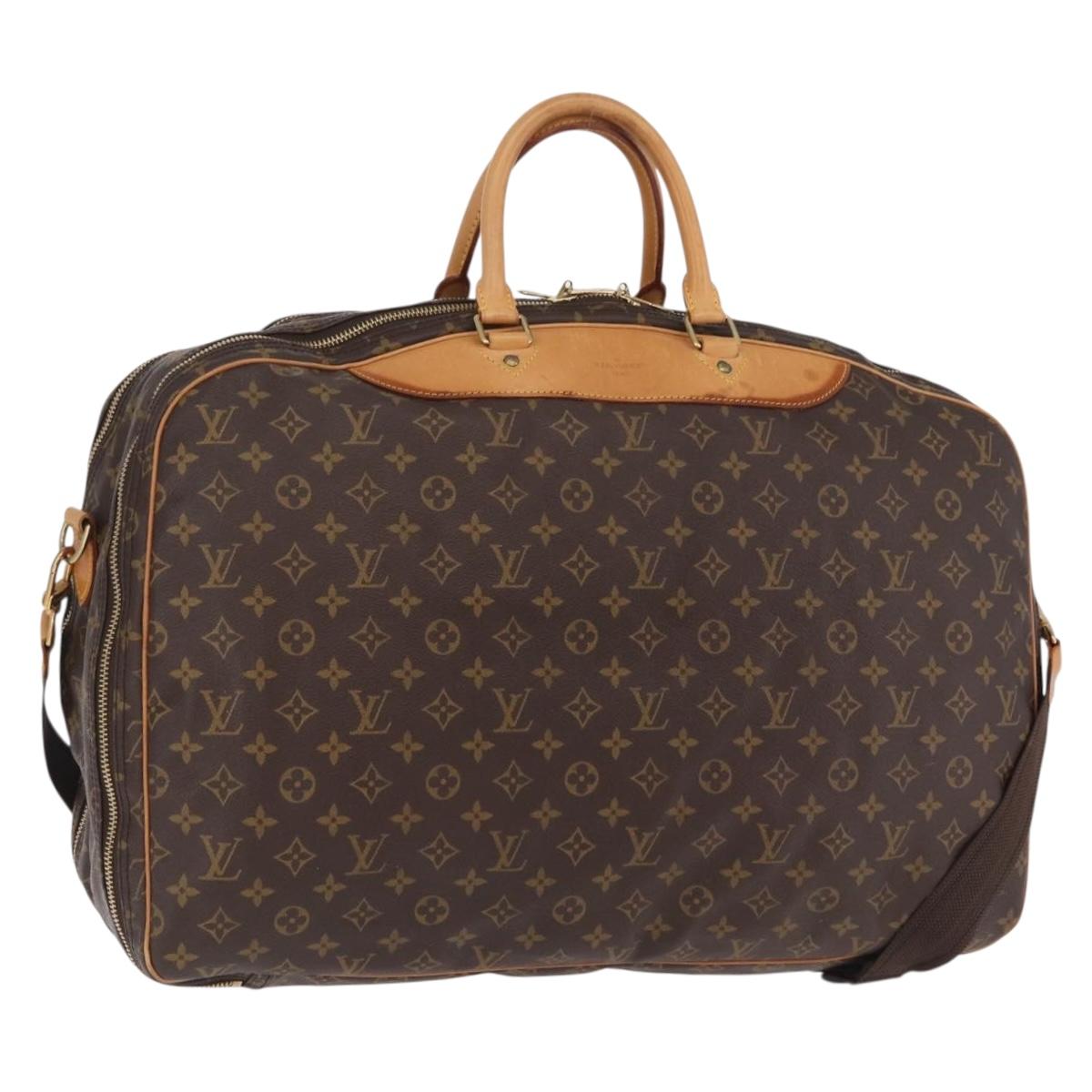 LOUIS VUITTON Monogram Alize de Poche Boston Bag 2way M41392 LV Auth ep16167