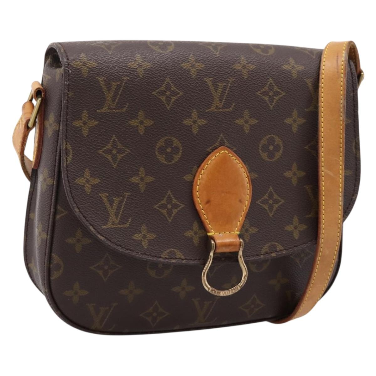 LOUIS VUITTON Monogram Saint Cloud GM Shoulder Bag M51242 LV Auth ep16177
