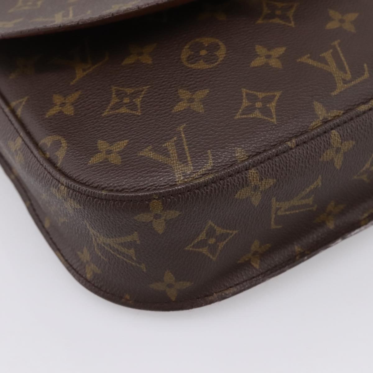 LOUIS VUITTON Monogram Saint Cloud GM Shoulder Bag M51242 LV Auth ep16177