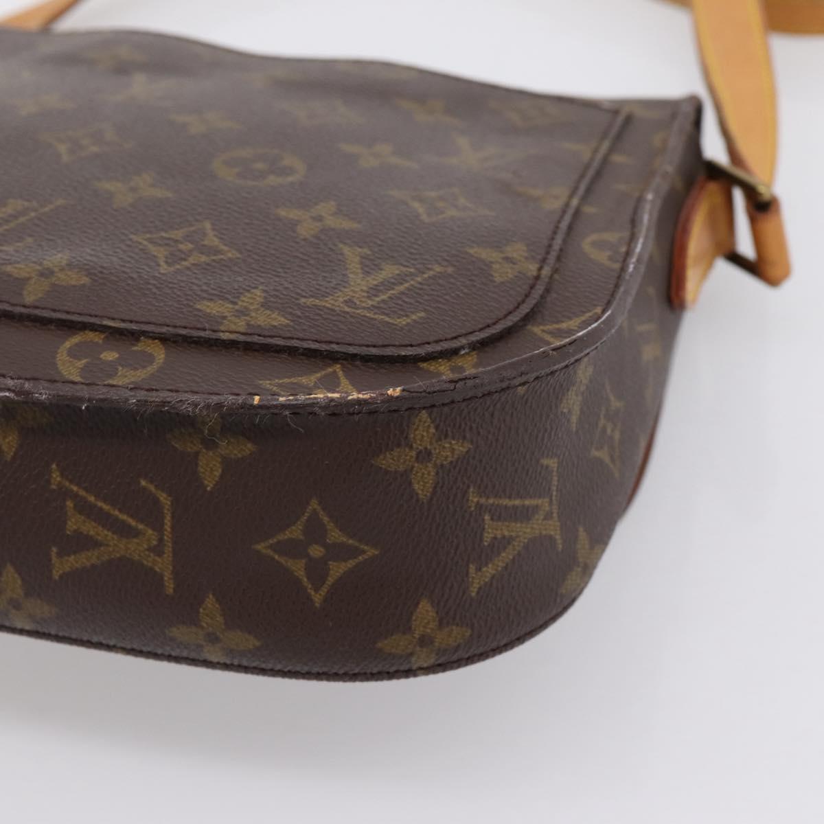 LOUIS VUITTON Monogram Saint Cloud GM Shoulder Bag M51242 LV Auth ep16177