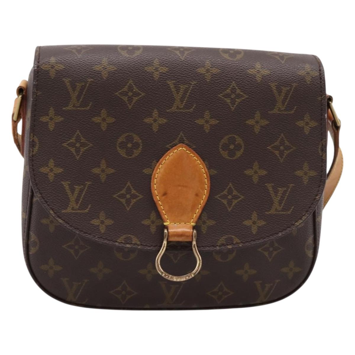 LOUIS VUITTON Monogram Saint Cloud GM Shoulder Bag M51242 LV Auth ep16177