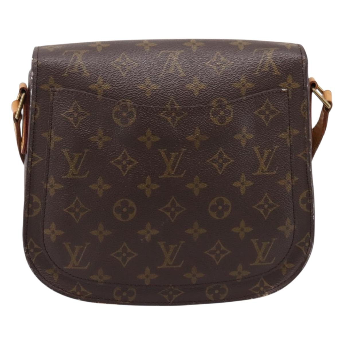 LOUIS VUITTON Monogram Saint Cloud GM Shoulder Bag M51242 LV Auth ep16177