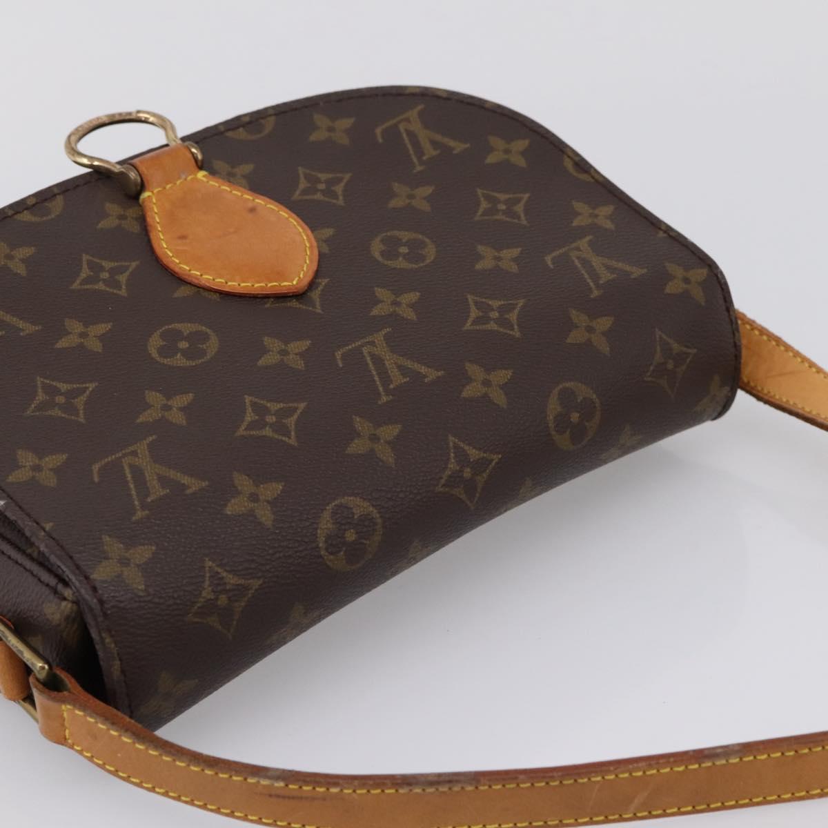 LOUIS VUITTON Monogram Saint Cloud GM Shoulder Bag M51242 LV Auth ep16177