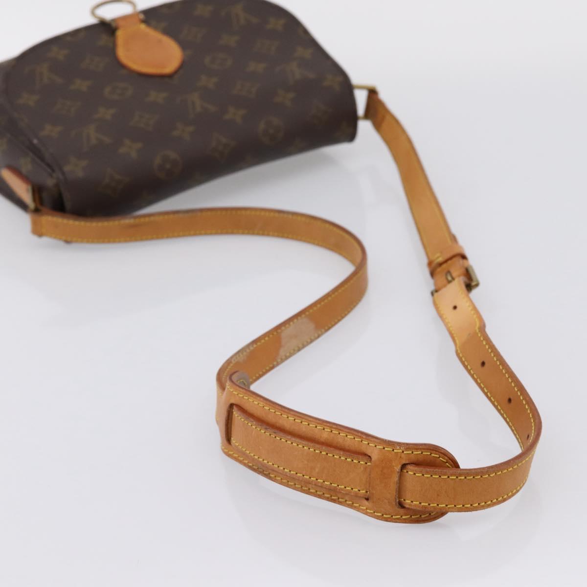 LOUIS VUITTON Monogram Saint Cloud GM Shoulder Bag M51242 LV Auth ep16177